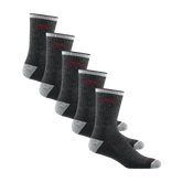 Men's Hiker Midweight Micro Crew 5-Pack