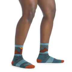 Women's Celeste Micro Crew Midweight Hiking Socks