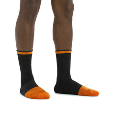 Men's Steely Micro Crew Midweight Work Socks