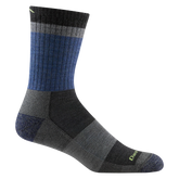 Men's Heady Stripe Micro Crew Lightweight Hiking Socks