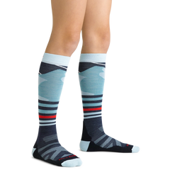 Kids Skipper Over-the-Calf Midweight Ski & Snowboard Sock-Last Chance