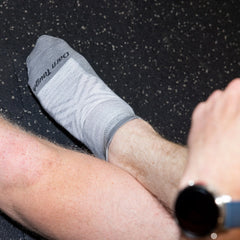Men's Run No Show Tab Cushioned Ultra-Lightweight Running Socks