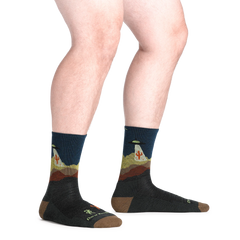 Men's Spaced Out Micro Crew Lightweight Hiking Socks