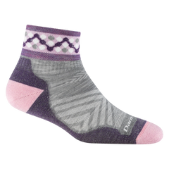 Women's Throwback Quarter Ultra-Lightweight Running Sock-Last Chance