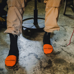 Men's Steely Micro Crew Midweight Work Socks