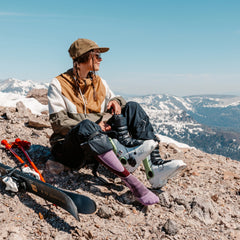 Women's Outer Limits Over-the-Calf Lightweight Ski & Snowboard Socks-Last Chance