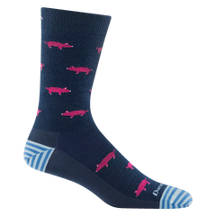 Men's Truffle Hog Crew Lightweight Lifestyle Socks- Last Chance