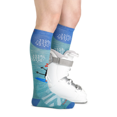 Women's Penguin Peak Over-The-Calf Midweight Ski & Snowboard Sock-Last Chance