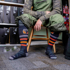 Men's Beer Badge Over-the-Calf Midweight Ski & Snowboard Socks