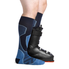 Men's Outer Limits Over-the-Calf Lightweight Ski & Snowboard Socks- Last Chance