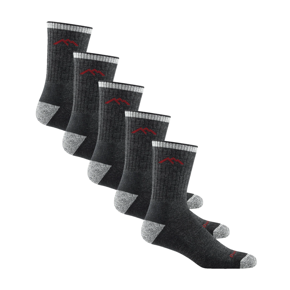 Men's Hiker Midweight Micro Crew 5-Pack