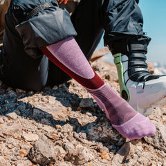 Women's Outer Limits Over-the-Calf Lightweight Ski & Snowboard Socks-Last Chance