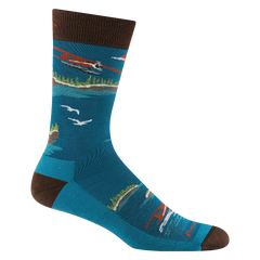 Men's Float Boat Crew Lightweight Lifestyle Socks-Last Chance