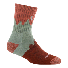 Women's Treeline Micro Crew Midweight Hiking Socks
