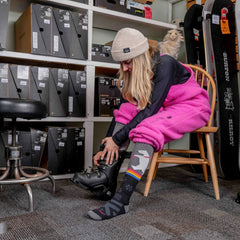Women's Due North Over-the-Calf Midweight Ski & Snowboard Socks