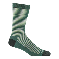 Men's Microstripe Crew Lightweight Lifestyle Socks