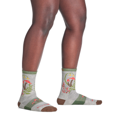 Women's Mellow Mushrooms Micro Crew Lightweight Hiking Socks
