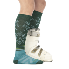 Women's Snowfall Over-the-Calf Midweight Ski & Snowboard Socks