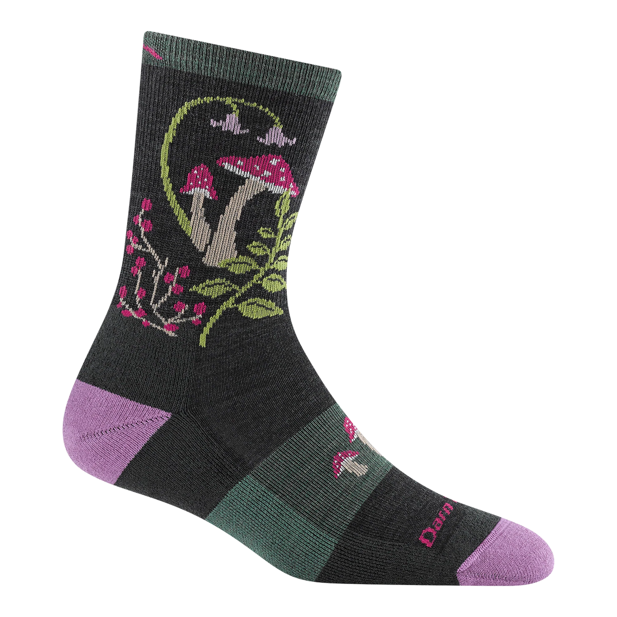Women's Mellow Mushrooms Micro Crew Lightweight Hiking Socks