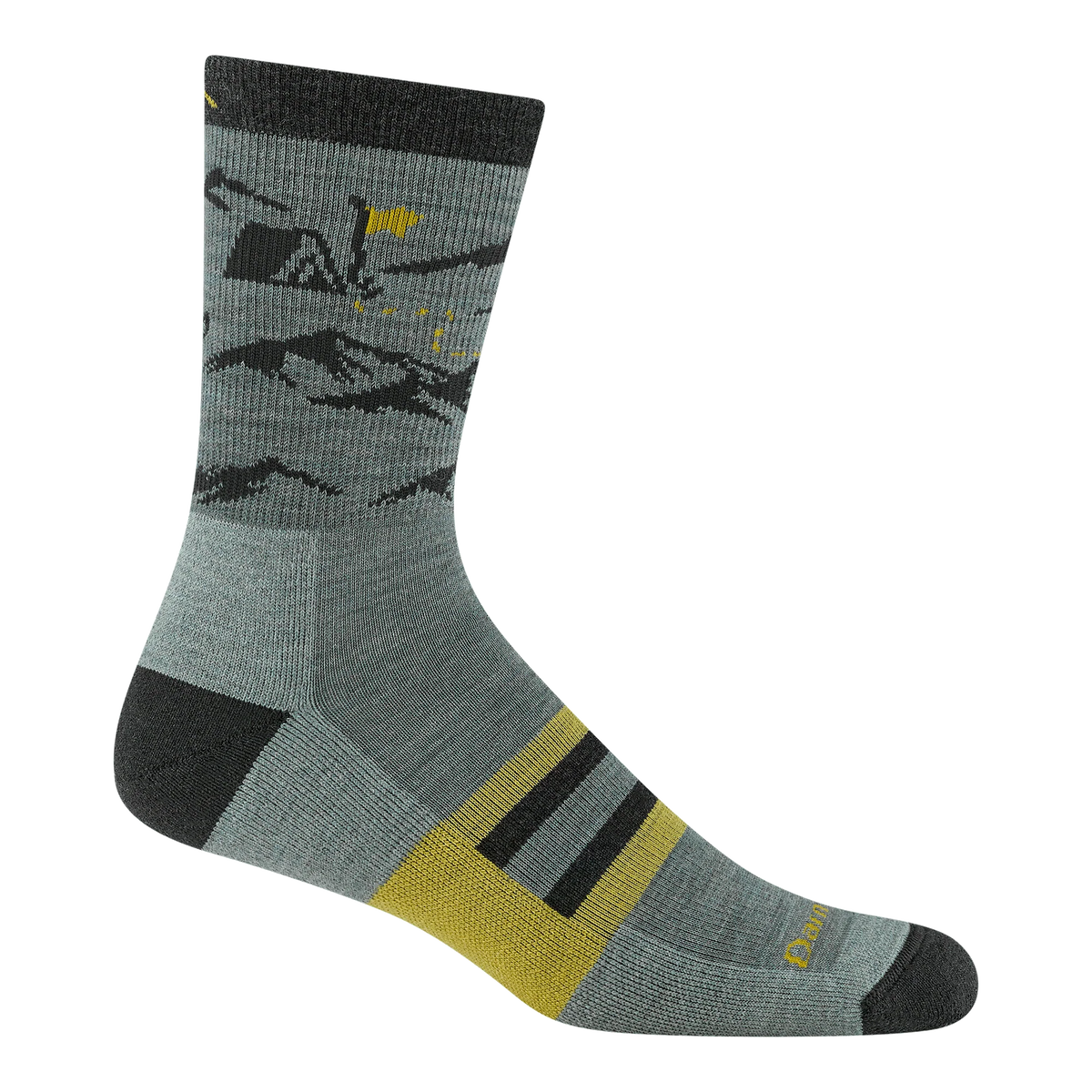 Men's Hike Hike Hut Micro Crew Midweight Hiking Socks-Last Chance