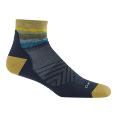 Men's Run Quarter Cushioned Ultra-Lightweight Running Socks